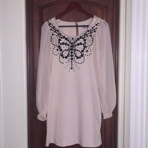 Cream Lipsy London Dress